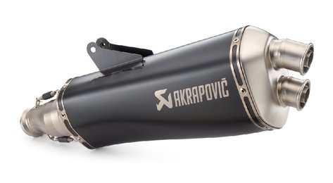 Enddmpfer Akrapovic mit KAT