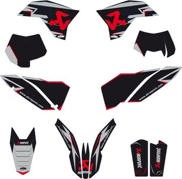 GRAPHIC KIT AKRAPOVIC