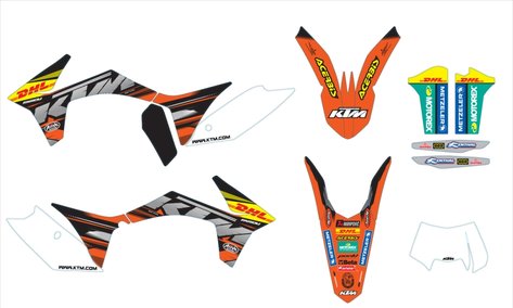 GRAFIK KIT FACTORY ENDURO