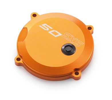 SXS 50 CLUTCH COVER ORANGE