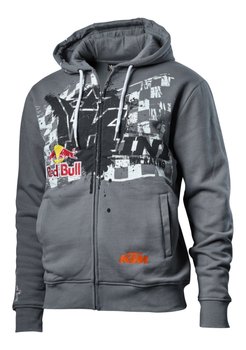 Overspray Zip Hoodie Grey M