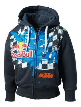 Kids Overspray Zip Hoodie Dark Blue M