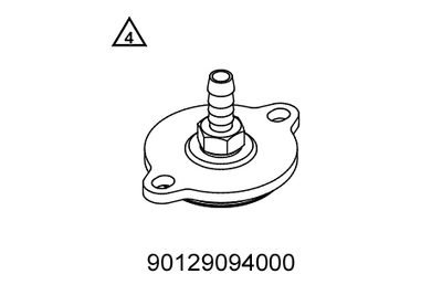 Adapter fr ldruckmanometer