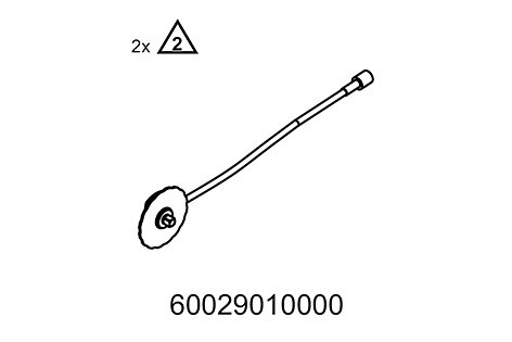 GRADSCHEIBE 360G - 1/2 ZOLL